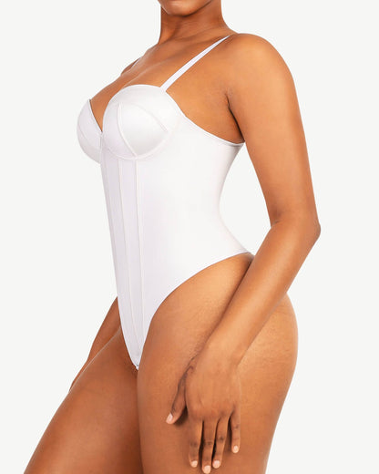 AirSlim® Retro-style Cupped Bra-free Bodysuit