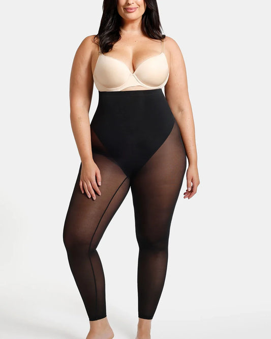 AirSlim® Semi-Sheer Mesh Smoothing Legging