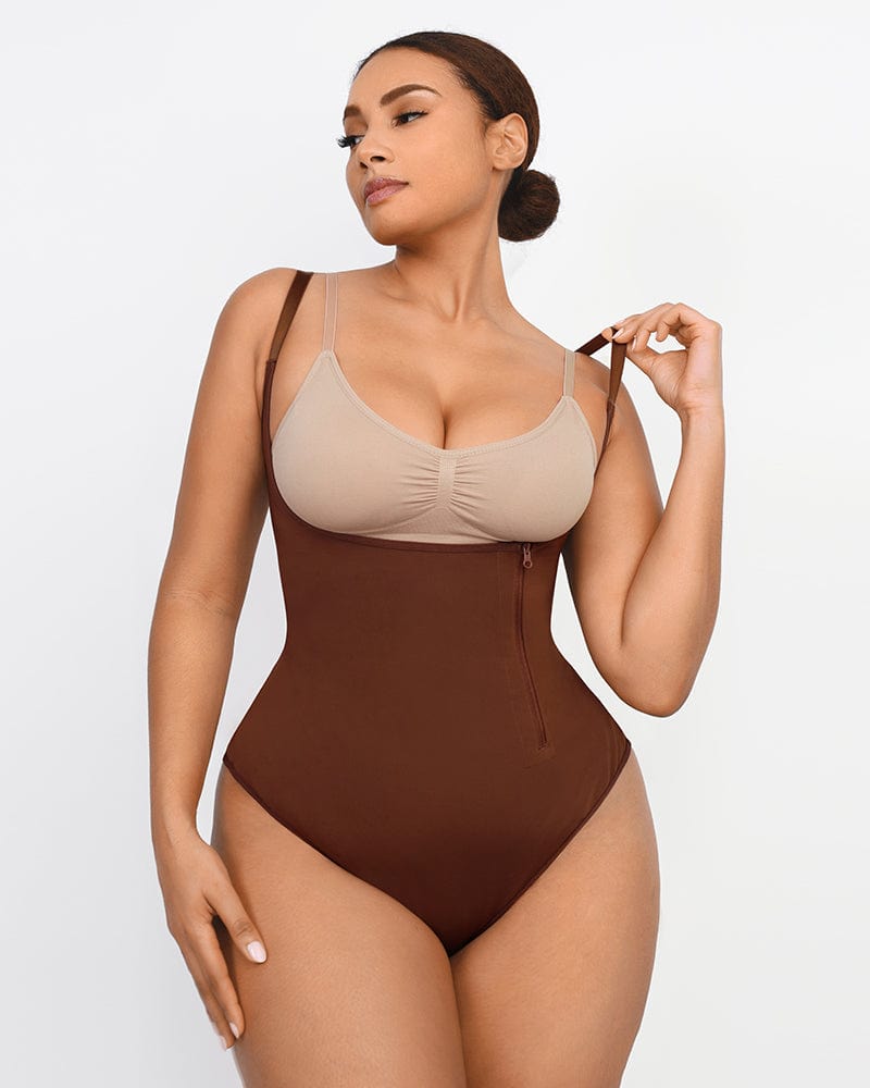 AirSlim® Side Zip Shaping Bodysuit