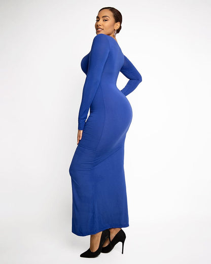 Slim Fit Shaping Maxi Dress