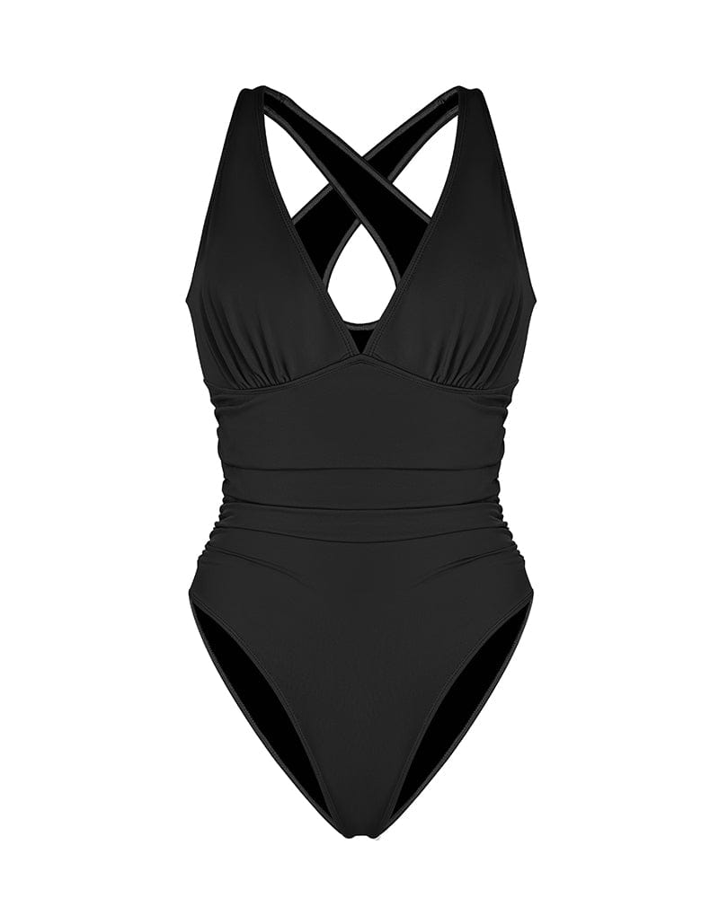 Smart Sculpt Plunge Cutout Swimsuit