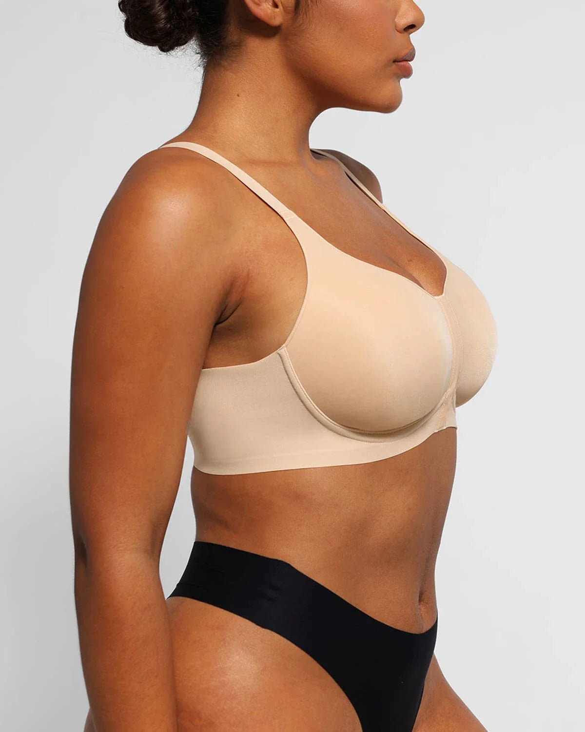 Wireless Front-Hook Back Smooth Bra