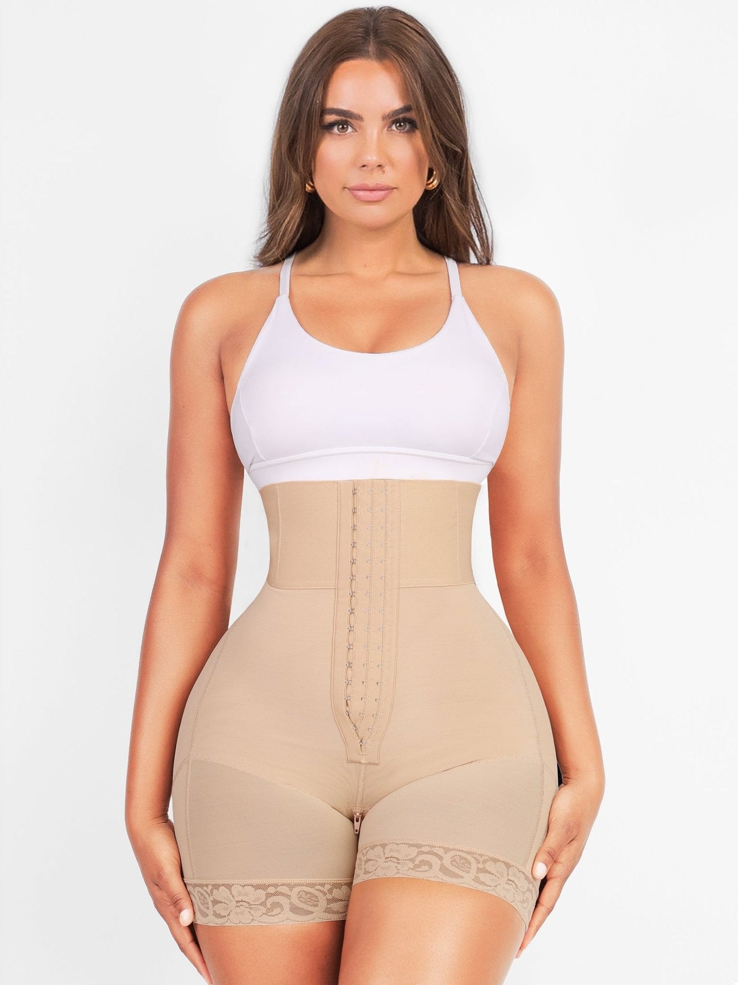 High-Waist BBL Shorts